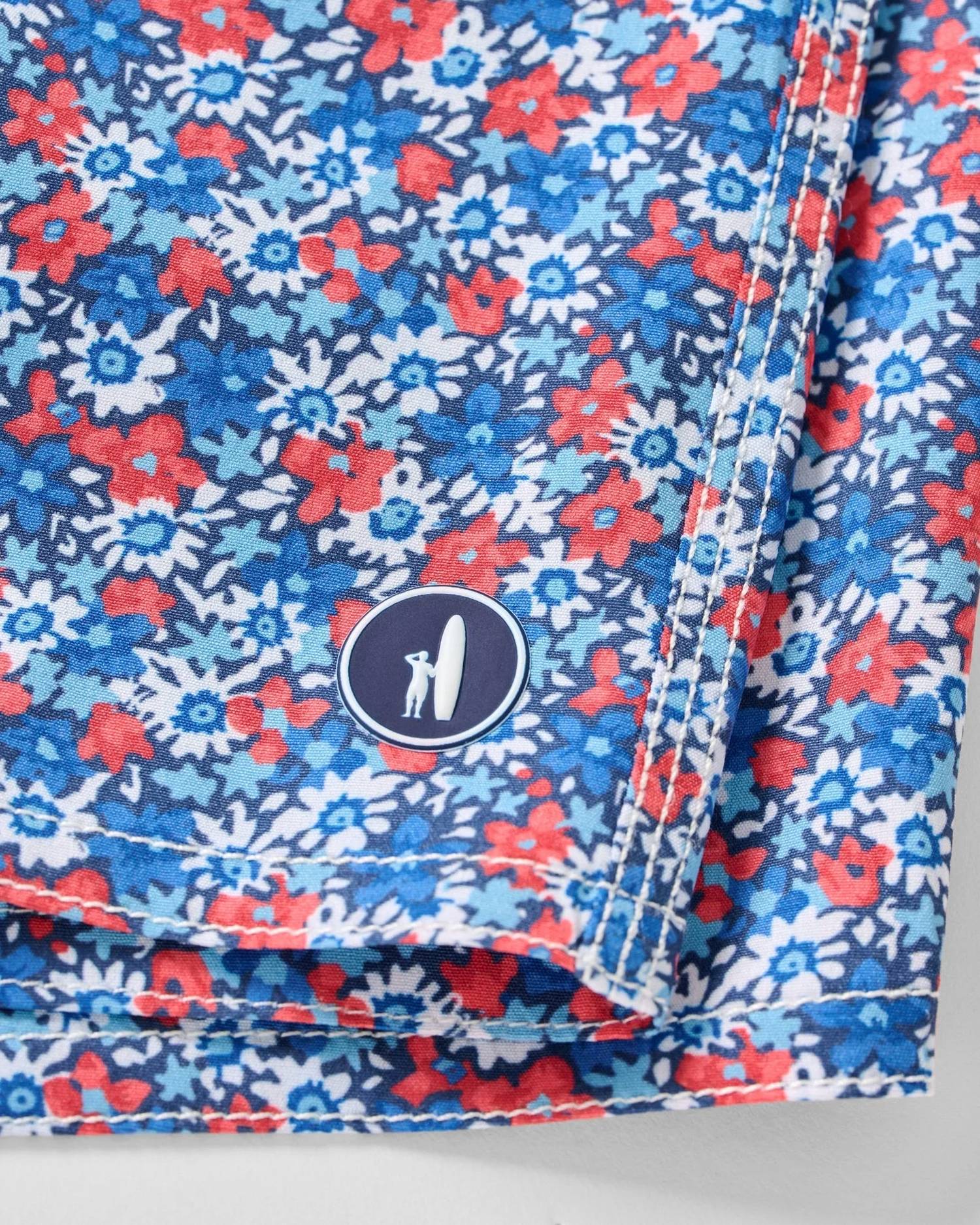 Johnnie-O - Half Elastic 7" Surf Shorts