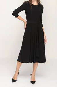 Kmw - Belted Midi Dress