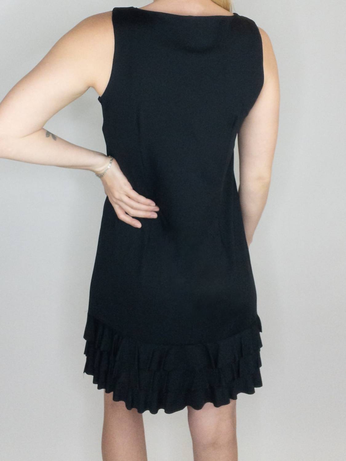 Beachtime - Ruffle Trim Mini Dress