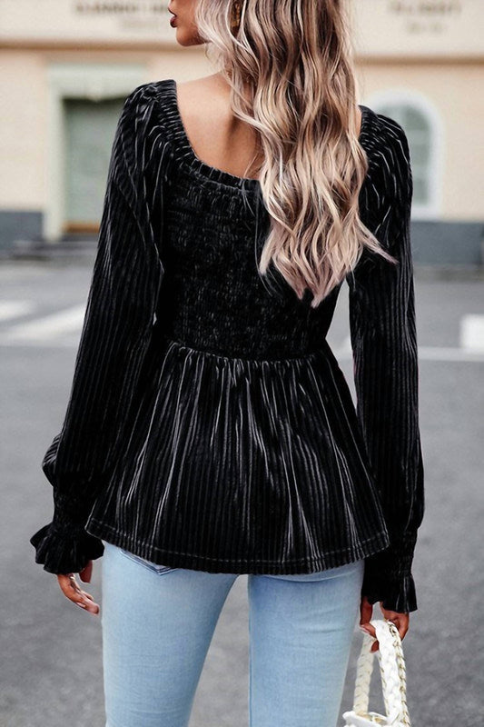 Epretty - My Mysterious Side Velvet Top