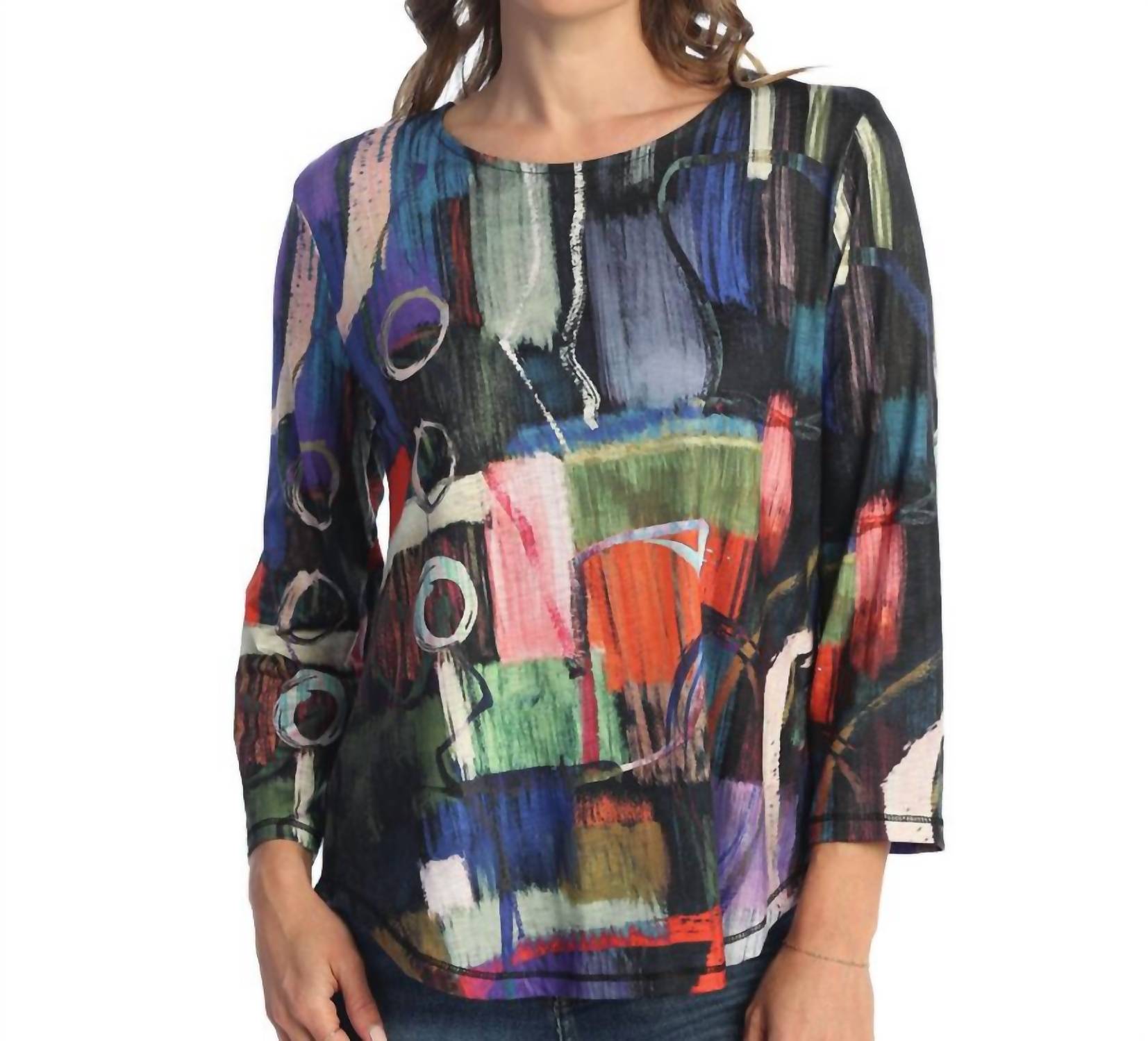 Jess & Jane - Barcelona Round Neck Top