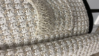 Anneclaire - TAN/WHITE TWEED COTTON CARDIGAN