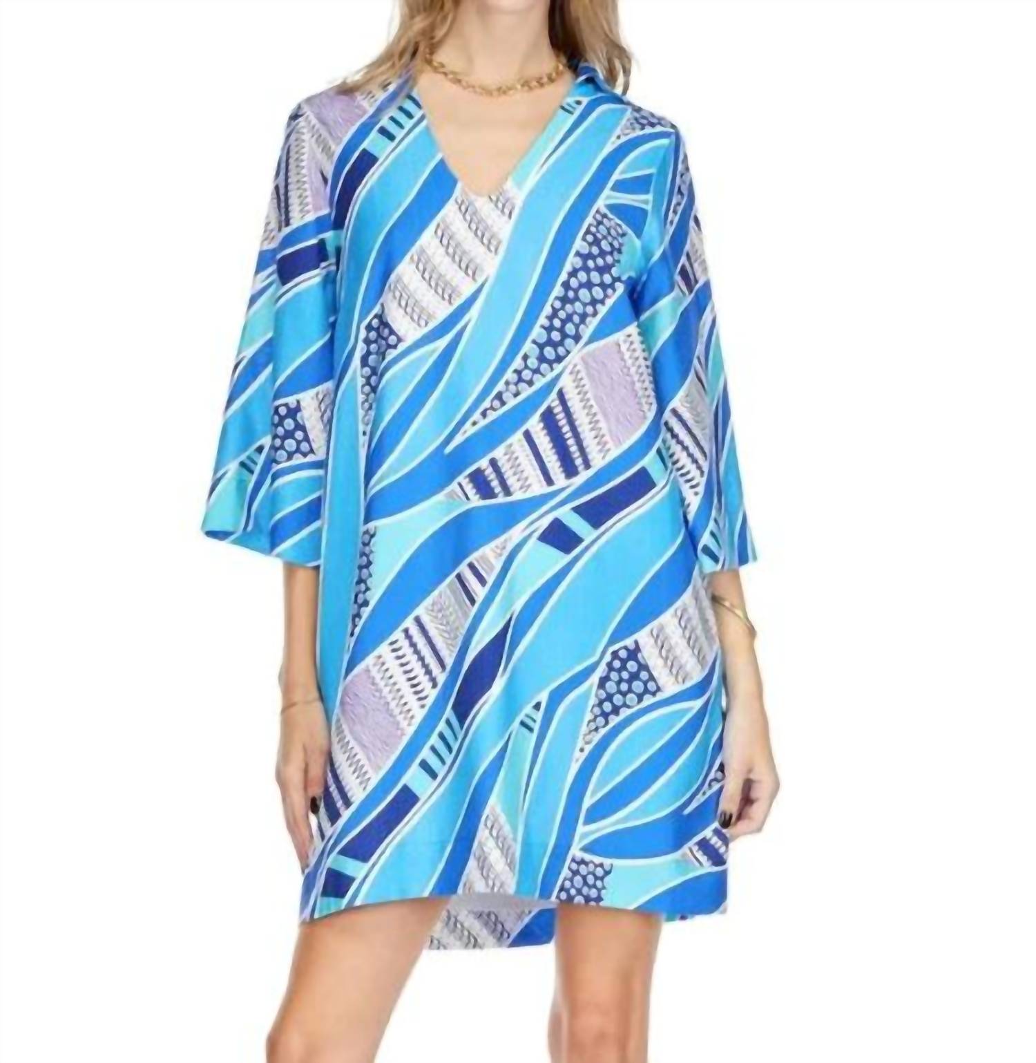 Joy Joy - Collar Tunic Dress