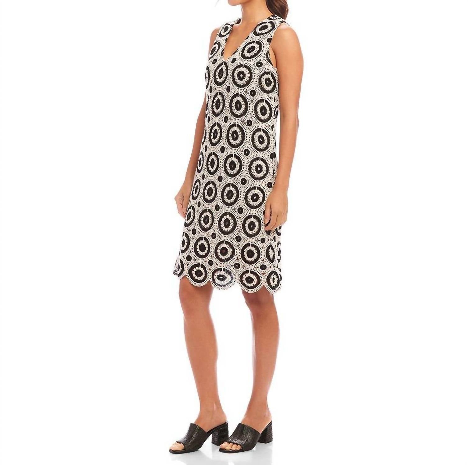 Karen Kane - Sleeveless Crochet Shift Dress