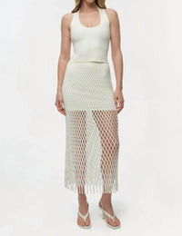 Jonathan Simkhai - Aldridge Knit Midi Skirt