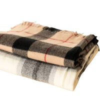 Pretty Simple - Plaid Fringe Blanket Scarf