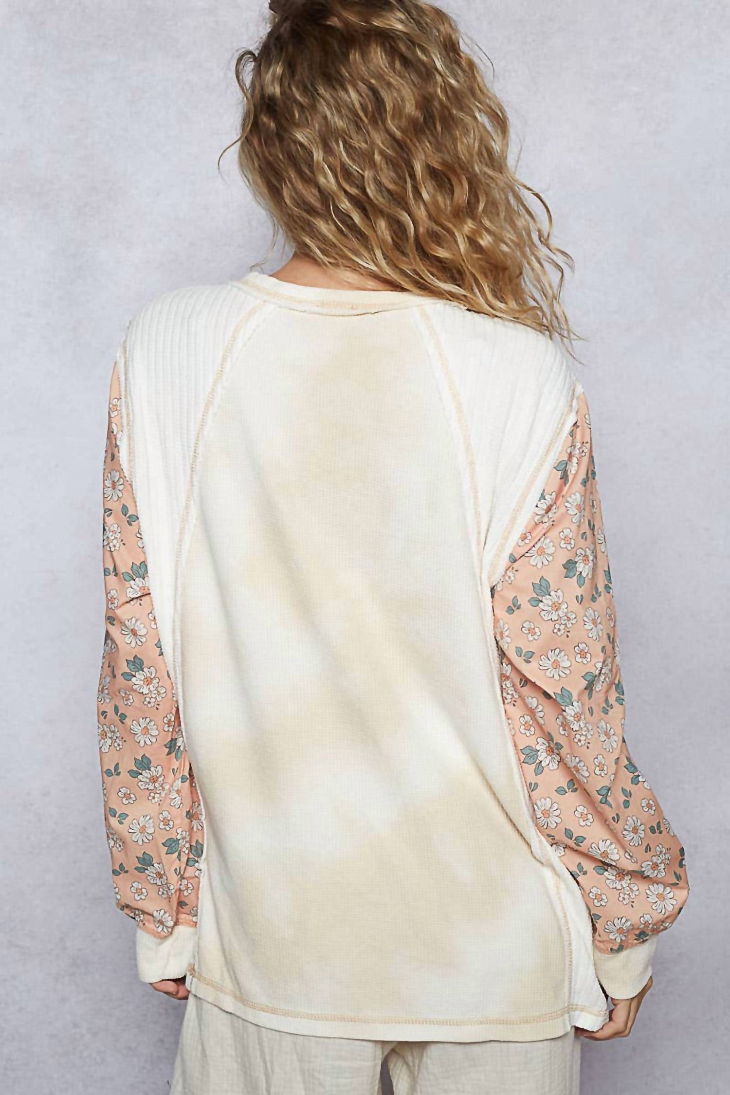 Pol - Stella Star-stitch Knit Top