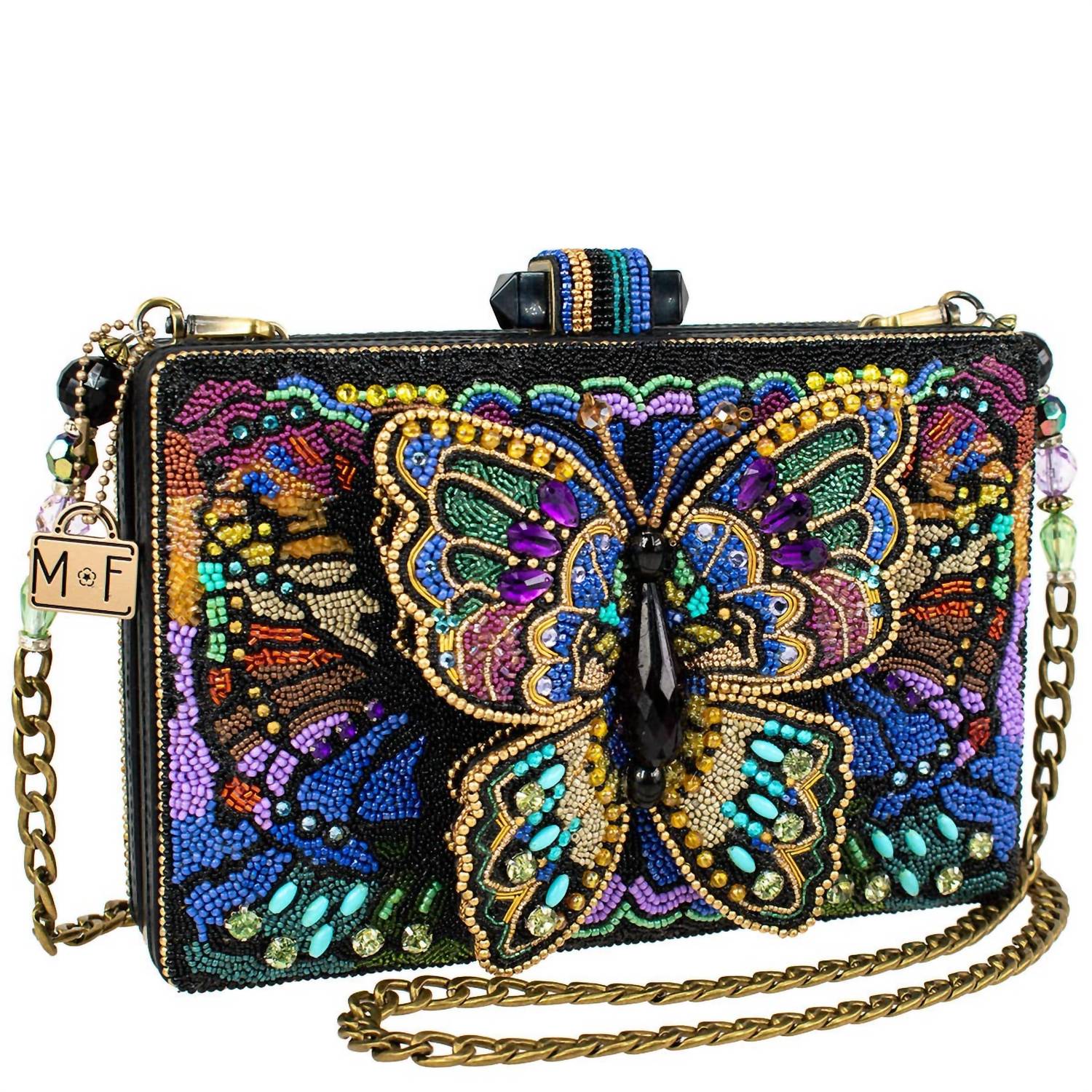 Mary Frances - Kaleidoscope Crossbody Butterfly Crossbody Handbag