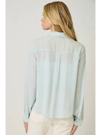 Mystree - Effortless Tie-neck Blouse
