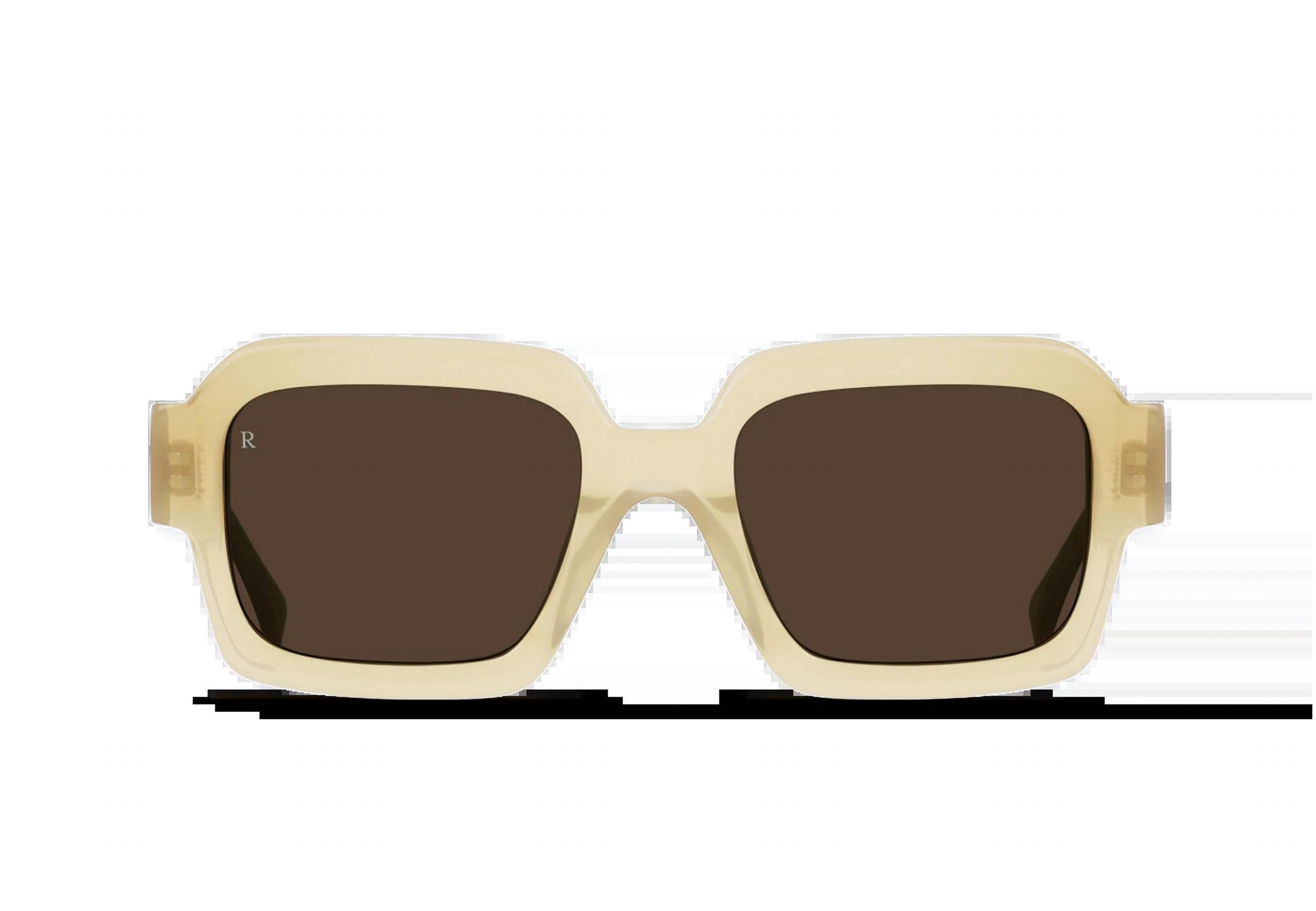 RAEN Optics Men's Mystiq Sunglasses in villa vibrant brown - men's accessory - detail view
