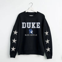 Gameday Couture - Duke Blue Devils Star Sleeve Pullover