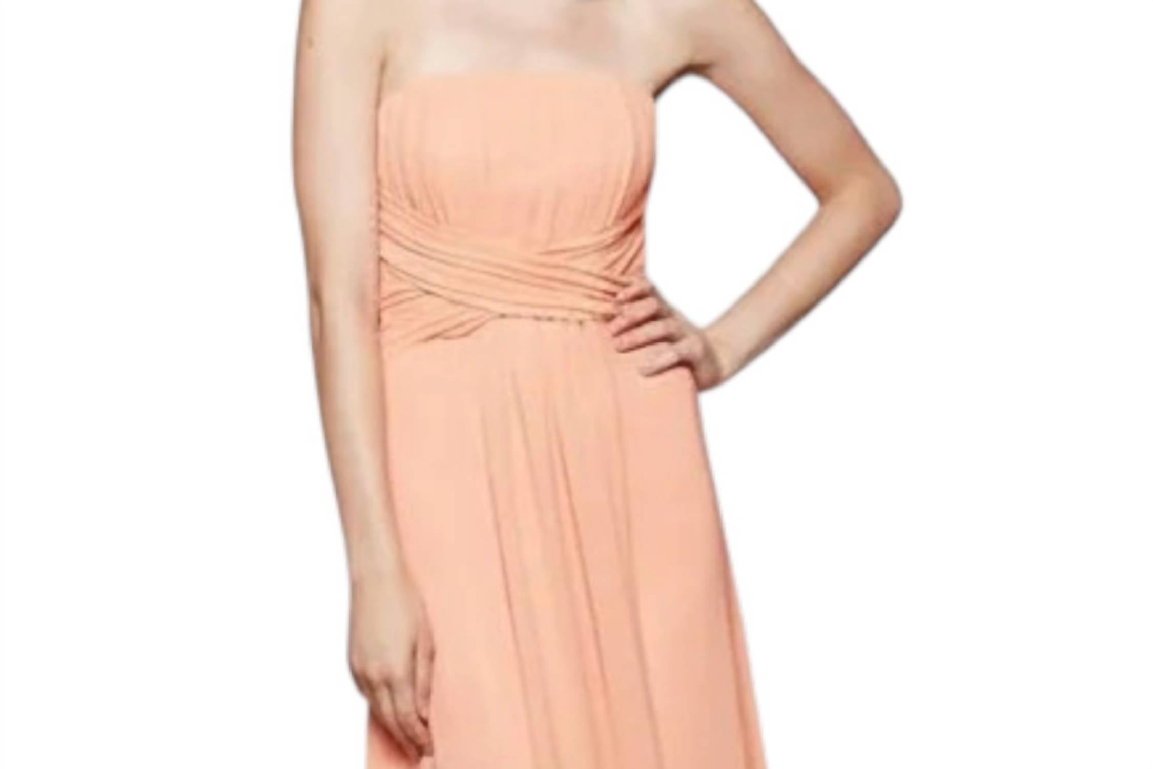 Last Dress - Serenity Drape Strapless Gown