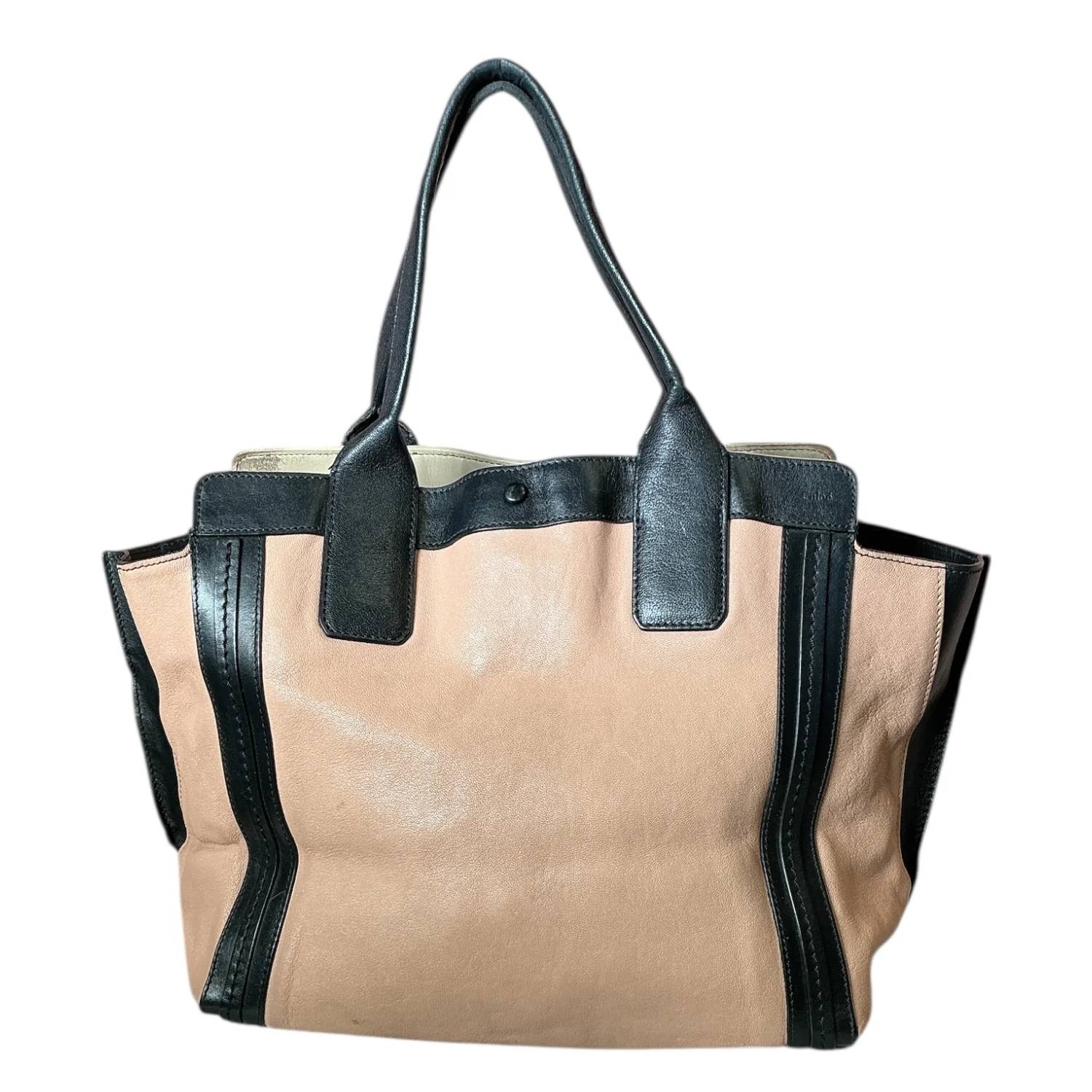Chloe - Women's Y2k Calf Skin Leather Mini Tote Bag
