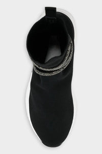 Rene Caovilla - Women's Cleo Crystal Wrap Sock Sneakers