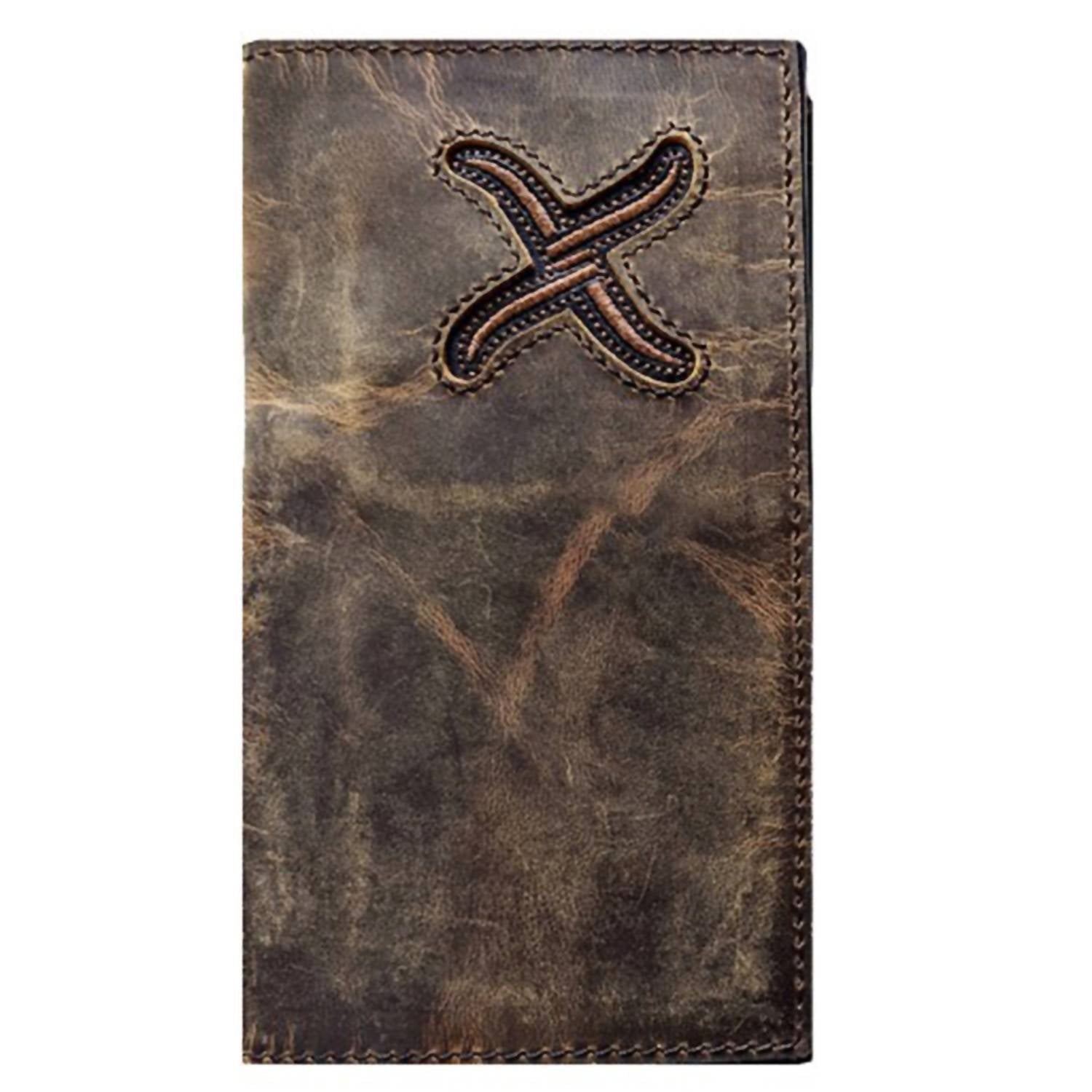Twisted X - Distressed X Logo Rodeo Wallet