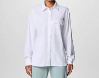 Columbia Wild Cast Long Sleeve Shirt in white - women's shirt