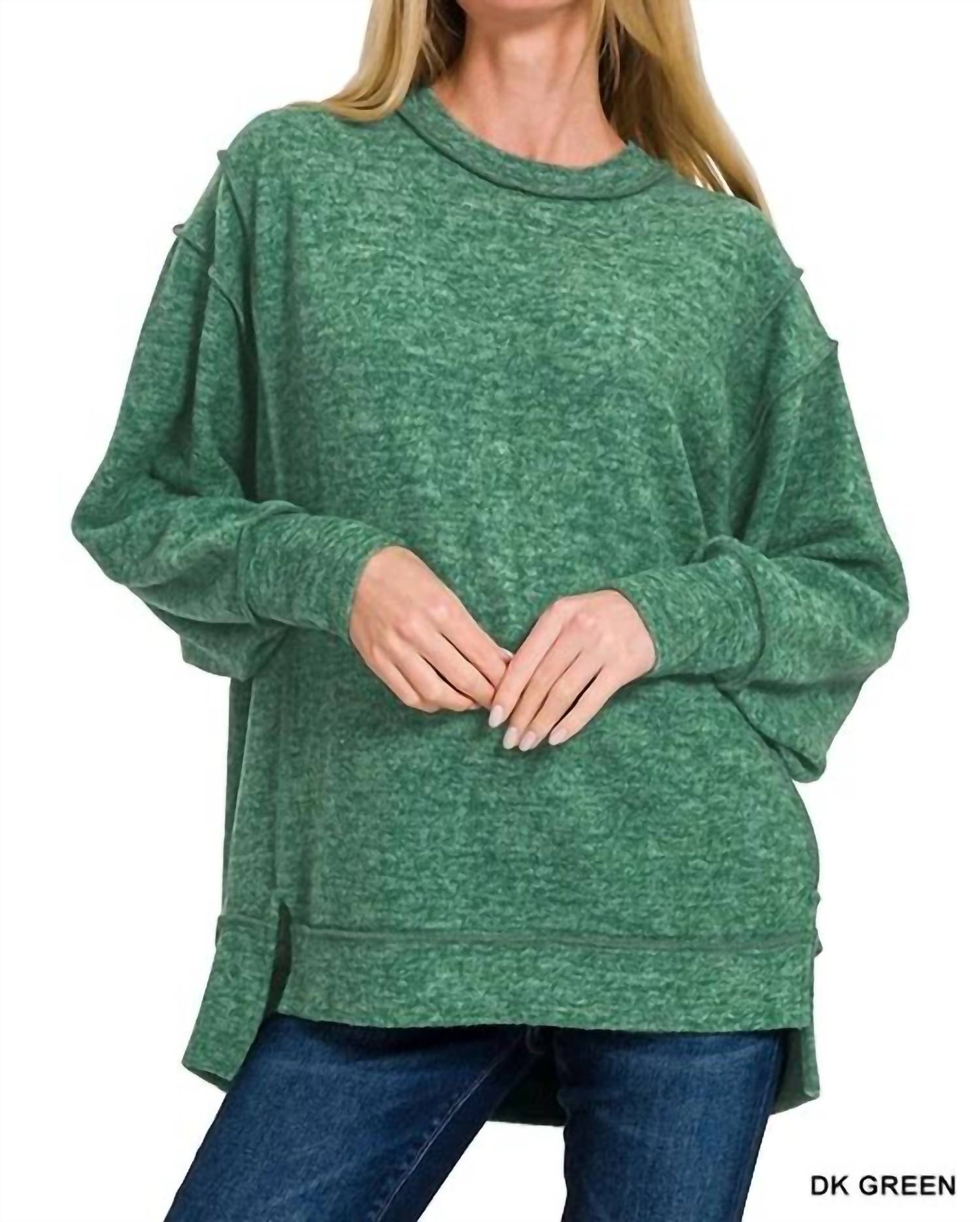 Zenana - Brushed Sweater