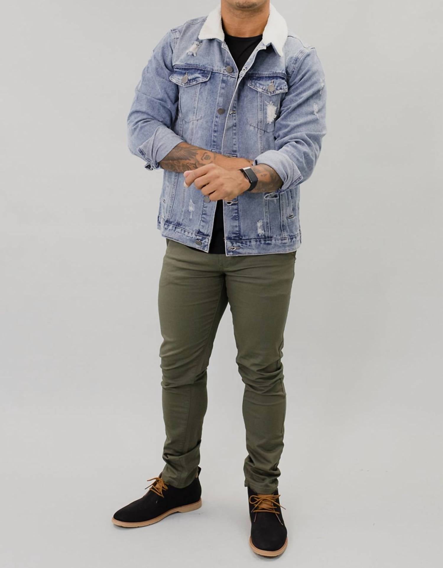 Victorious - Carter Sherpa Collar Jacket