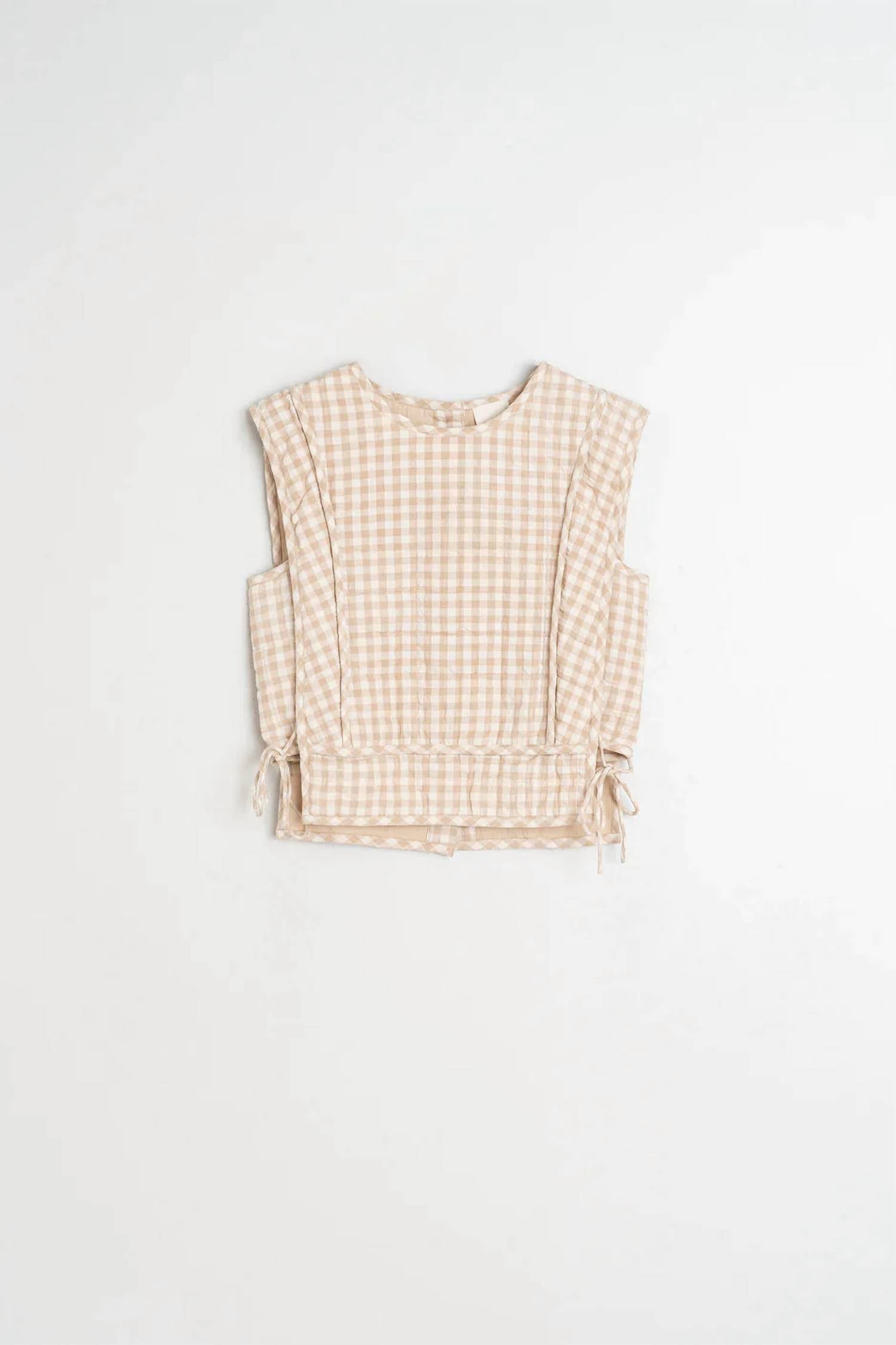 Indi & Cold - Quilted Checkered Top