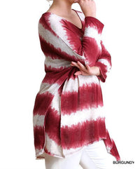 Umgee - Tie Dye Striped Tunic