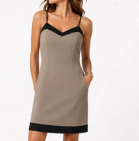 Strut & Bolt - Helen Satin Contrast Dress