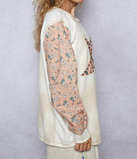 Pol - Stella Star-stitch Knit Top