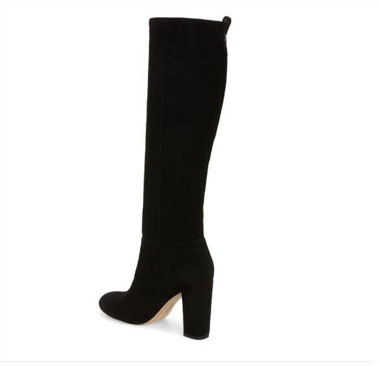 Sam Edelman - Women's Suede Leather Knee-High Tall Pull On Boots
