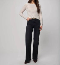 Splendid - Striped Bamboo Long Sleeve Tee