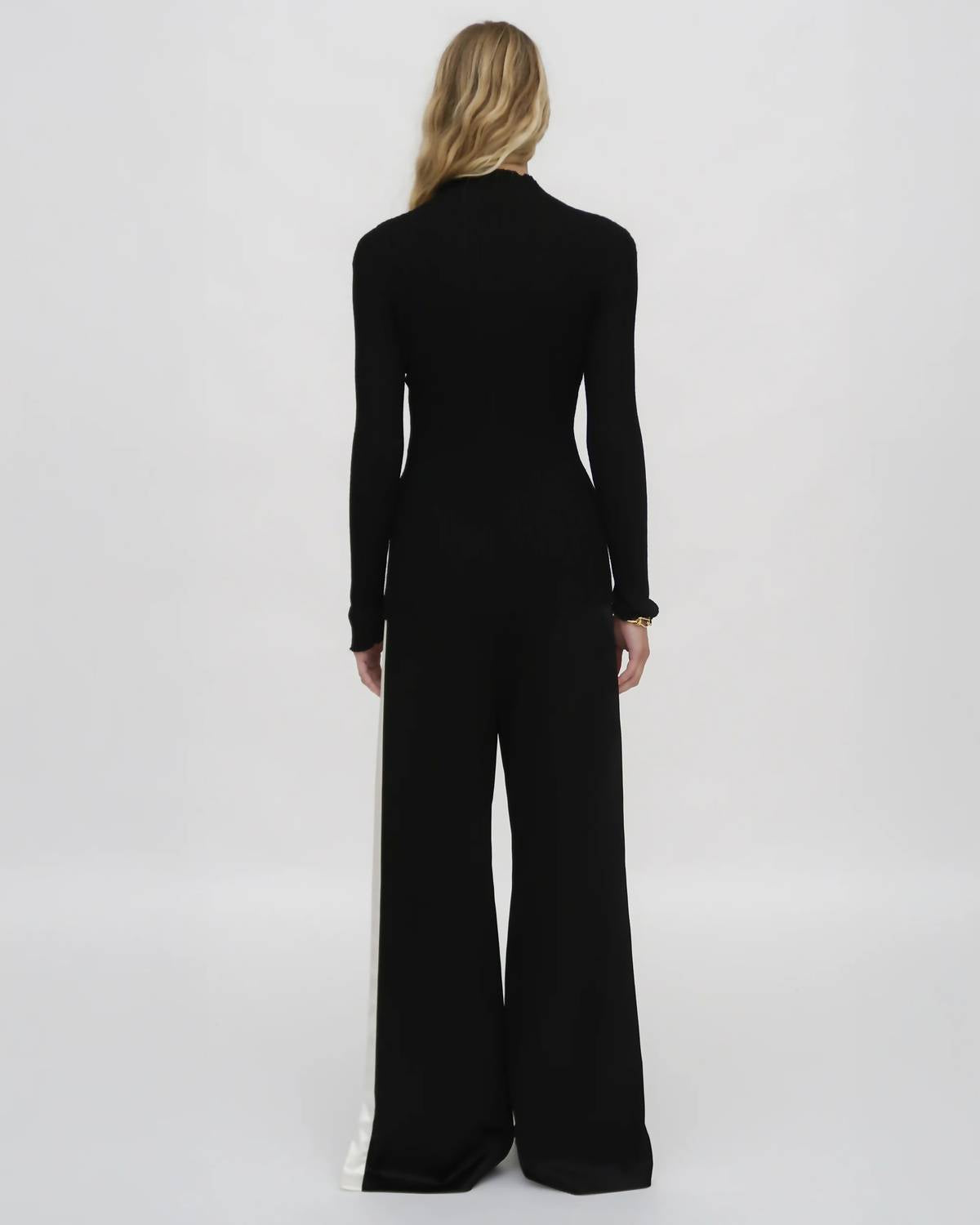 Rosetta Getty - Plisse Turtleneck Top