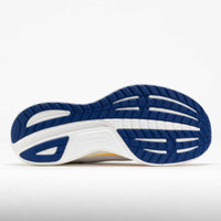 SAUCONY Men's Ride 18 Shoe in white azurite blanc azurite - men's shoe - detail view
