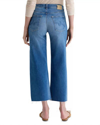 Ag Jeans - Saige Mid Rise Wide Leg Crop Jeans