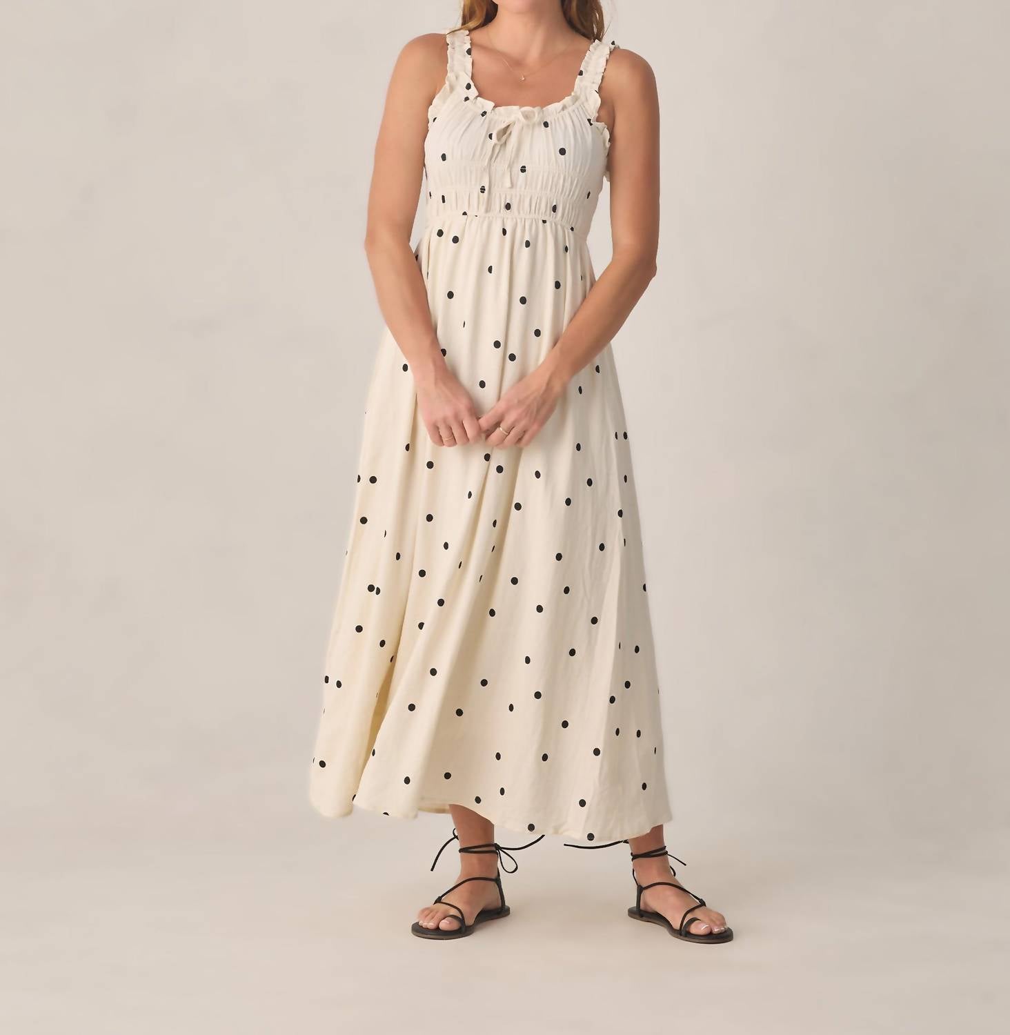 Rylee + Cru Chrissy Dress in white - women's dress