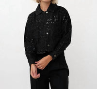 Esqualo - Elsie Embroidered Jacket