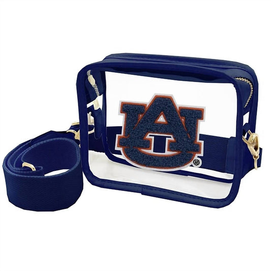 Capri Designs - Women's Auburn Varsity Patch Crossbody