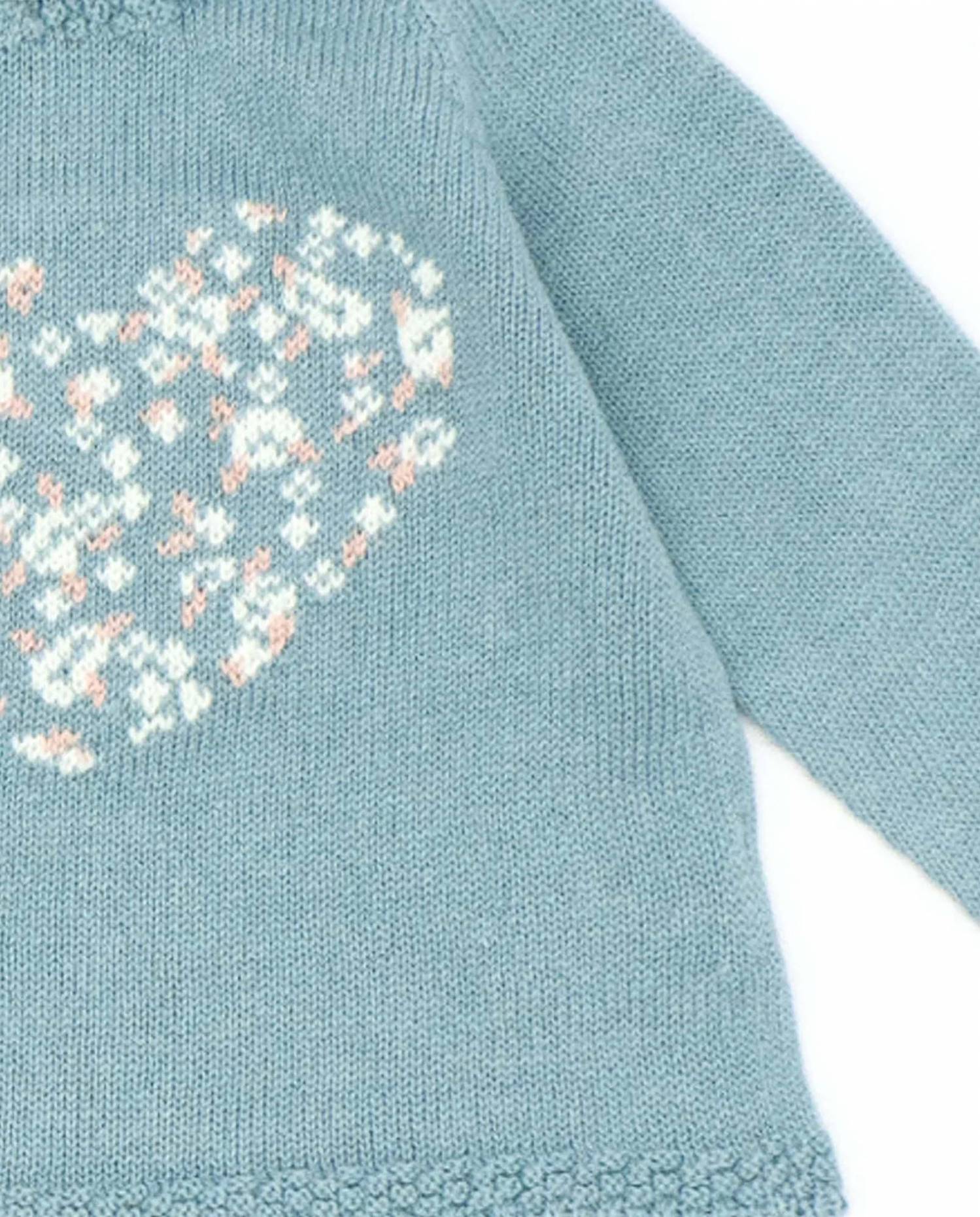 Fina Ejerique - Girl's Heart Knit Sweater