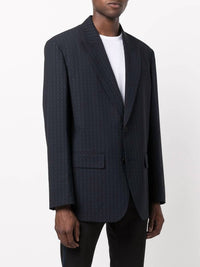 Valentino - Monogram Jacquard Wool Jacket