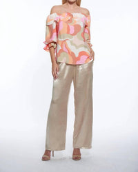 Julian Chang - Pier Off The Shoulder Top