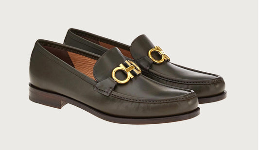 Salvatore Ferragamo - Men's Muschio Gancini Moccasin