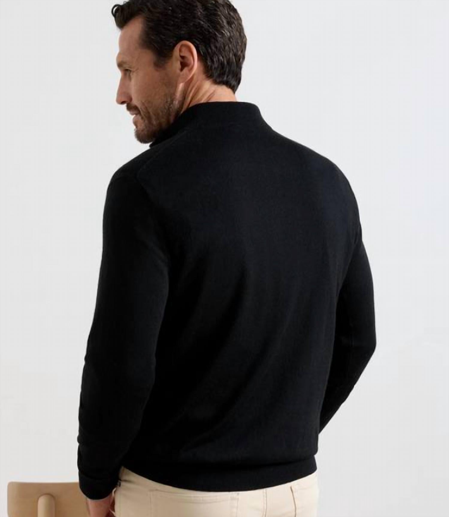 Peter Millar - Men's Autumn Crest Quarter Zip Sweater