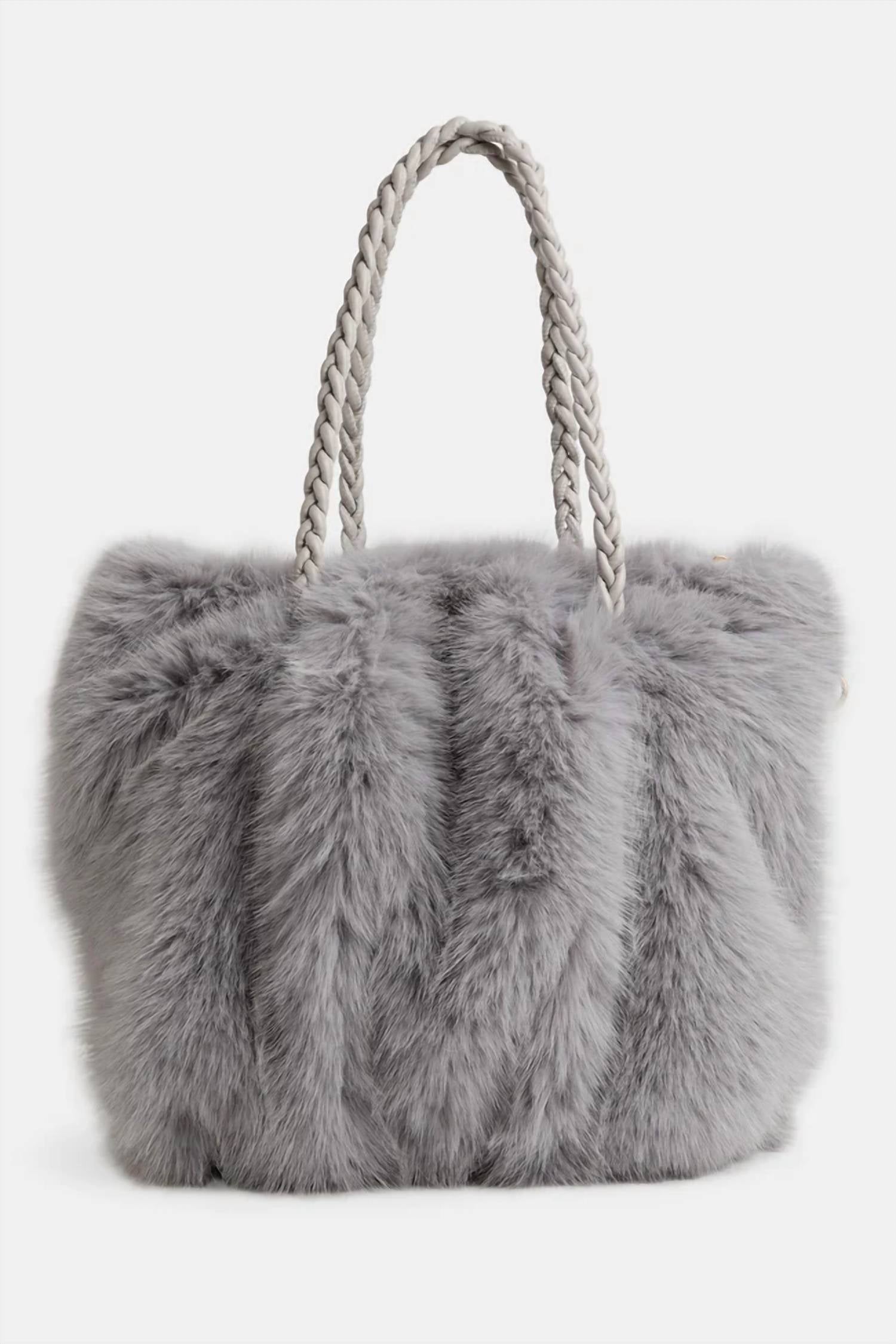 Coco + Carmen - Women's Priscilla Faux Fur Tote