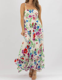 Olivaceous - GARDEN PARTY MAXI DRESS