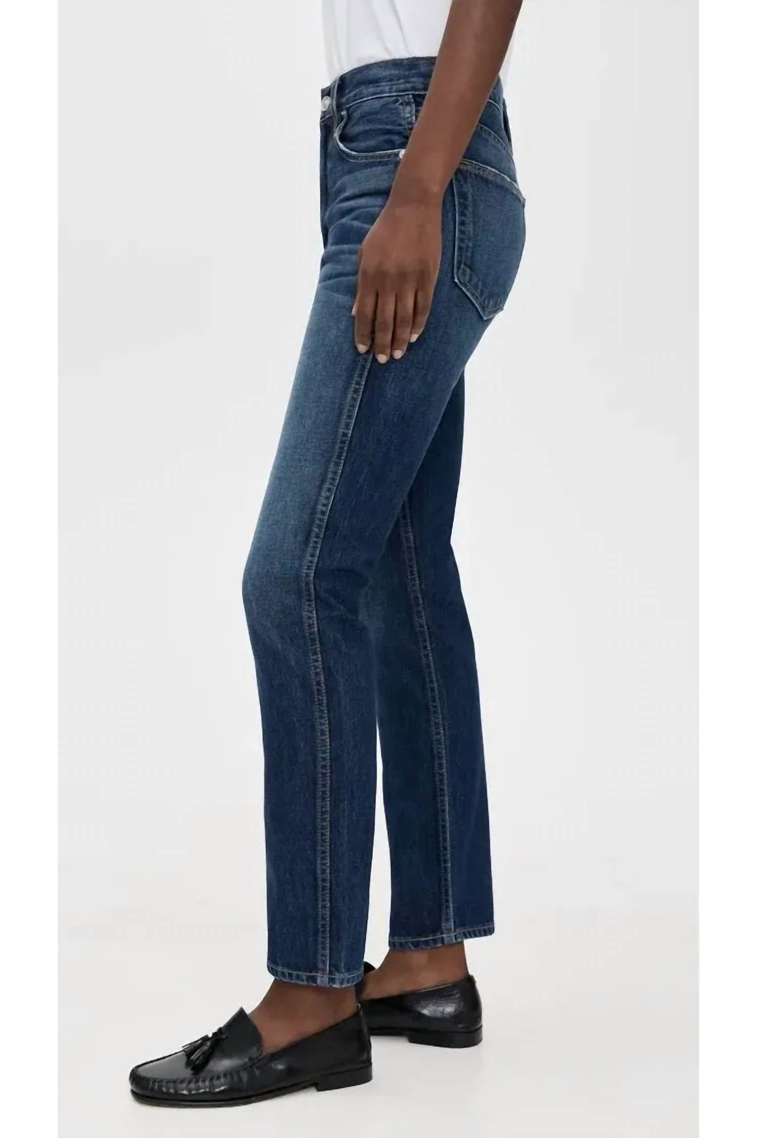 SLVRLAKE Virginia Slim Jeans in doheny - women's pants - alternate view