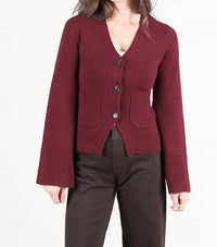 Pistola - Aeron V-neck Cardigan - Plus