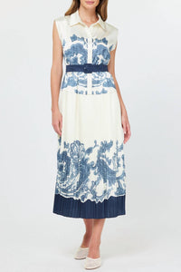 Current Air - The Riyanna Pleated Dress