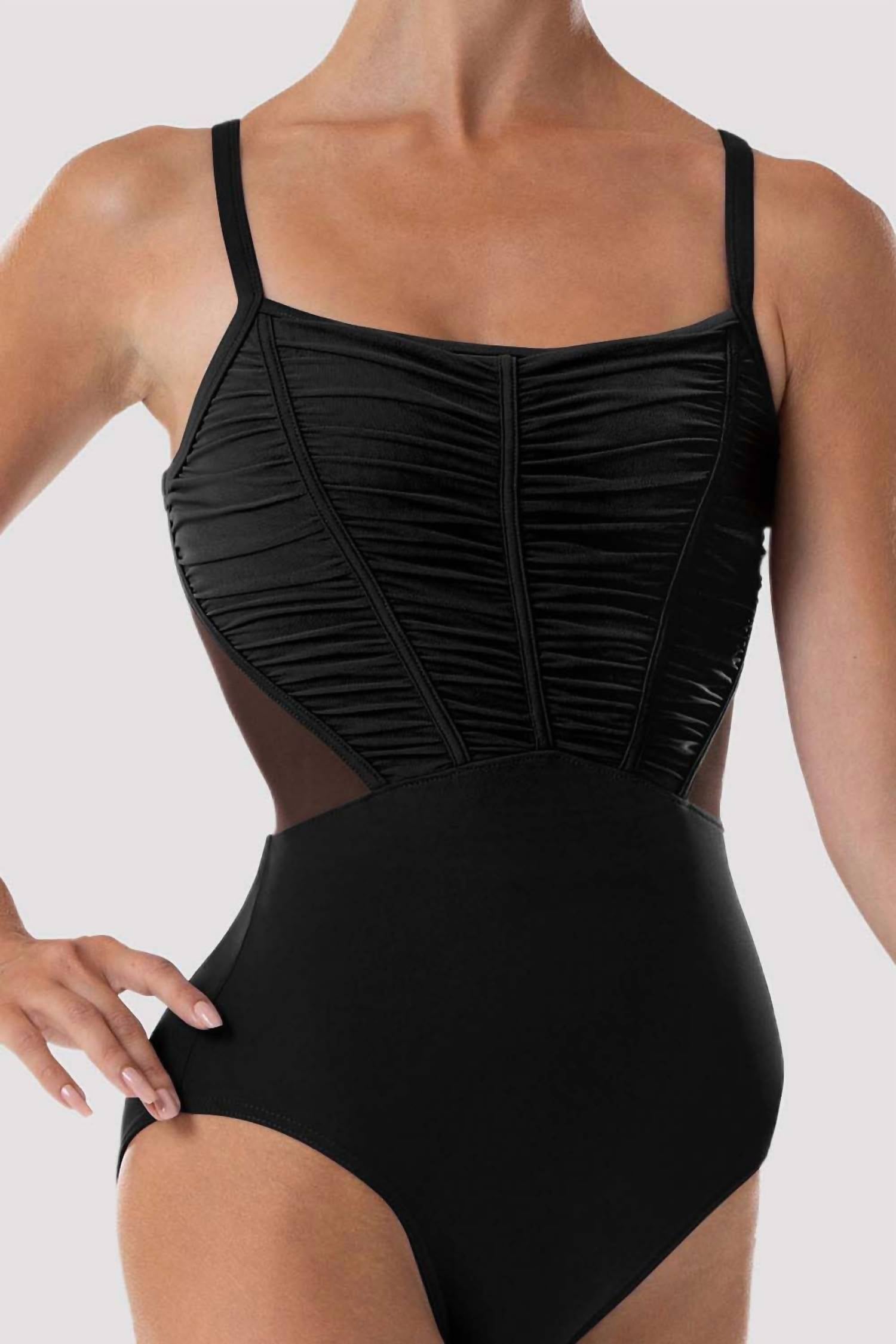 Bloch - Vivica Mesh Back Leotard Bodysuit