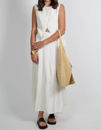 sundays Isolde Vest in whisper white 1 - women's jacket - view 4