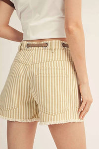 Jodifl Go Time Shorts in taupe - women's shorts - view 4
