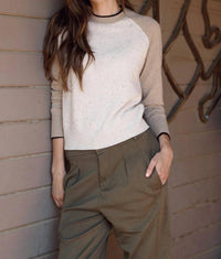 27 Miles Malibu - Proctor Cashmere Baseball Pullover