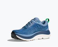 Hoka Men's Gaviota 5 Shoe in downpour thunder cloud 1 - men's sneaker - alternate view