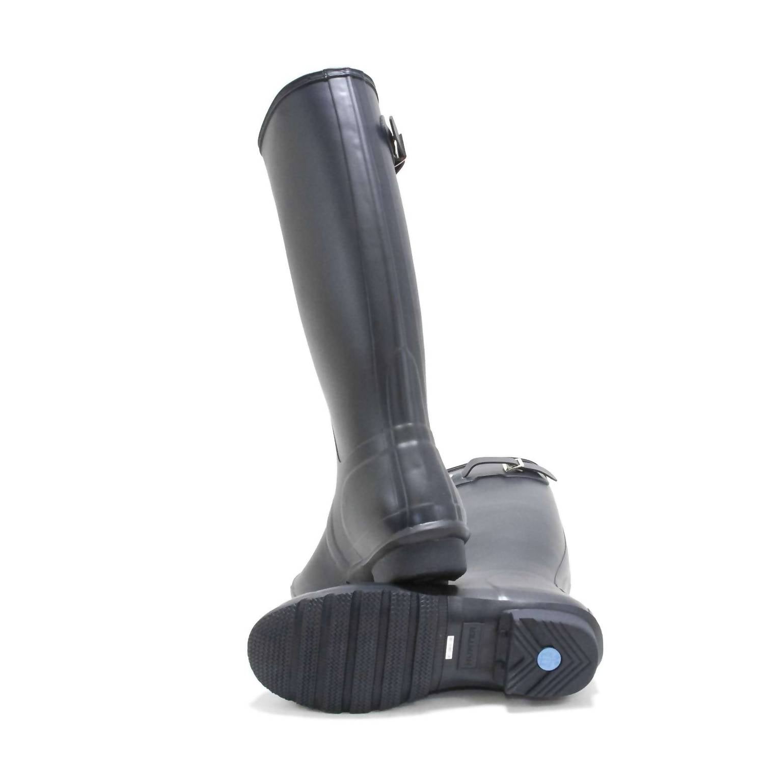 HUNTER Women's Original Tall Rain Boots in navy - women's shoe - view 7